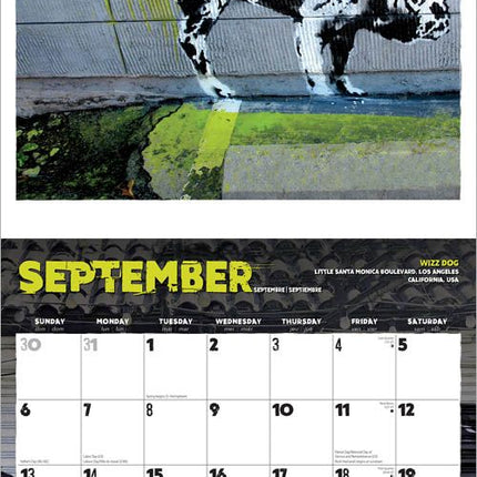 Browntrout Banksy Kalender 2027