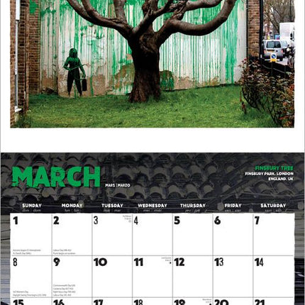 Browntrout Banksy Kalender 2027