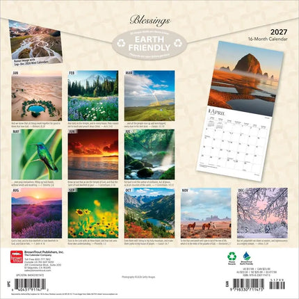 Browntrout Blessings Kalender 2027