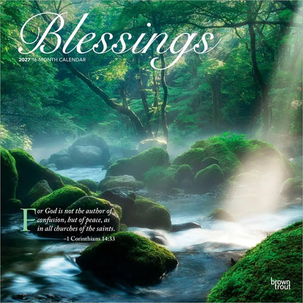 Browntrout Blessings Kalender 2027