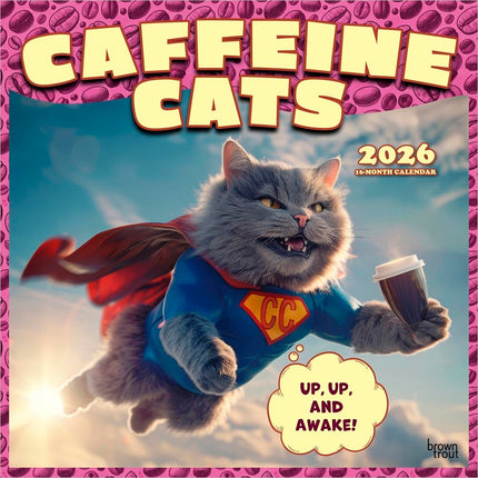 Browntrout Caffeine Cats Kalender 2027