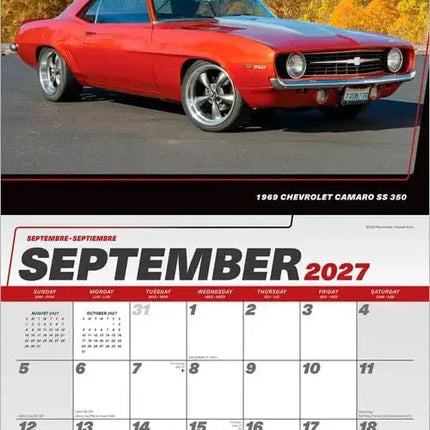 Browntrout Camaro Kalender 2027