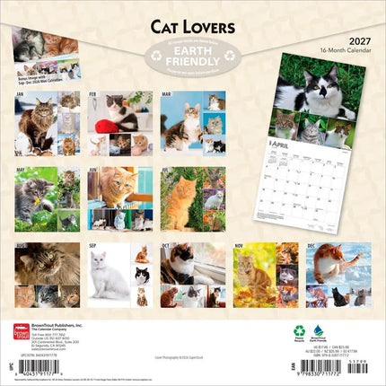 Browntrout Cat Lovers Kalender 2027