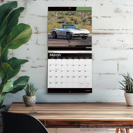 Browntrout Corvette Kalender 2026