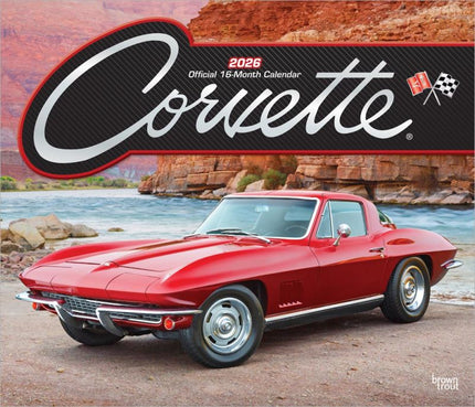 Browntrout Corvette Kalender 2026 Deluxe