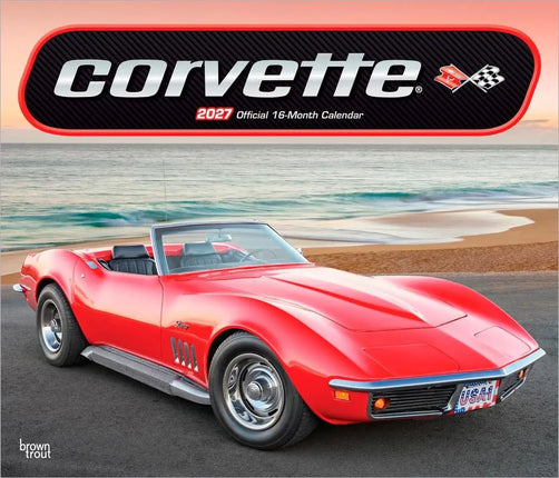 Browntrout Corvette Kalender 2027 Deluxe