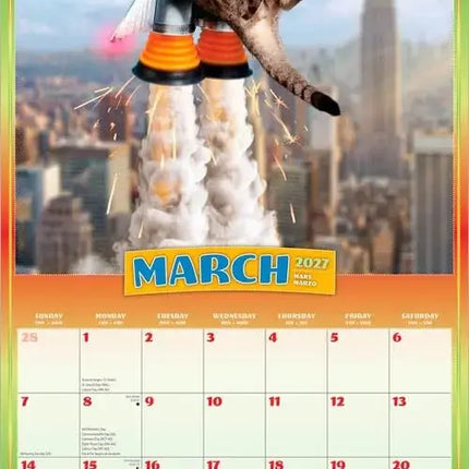 Browntrout Cranky Kitties Kalender 2027