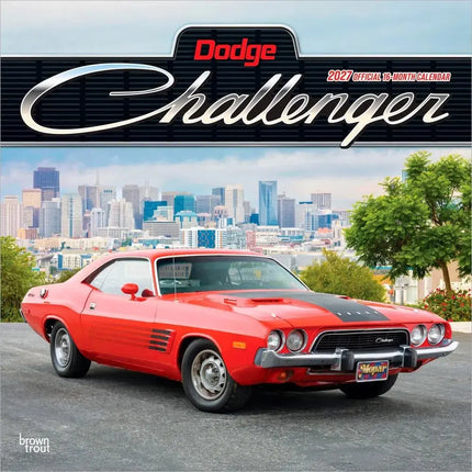 Browntrout Dodge Challenger Kalender 2027