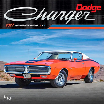 Browntrout Dodge Charger Kalender 2027