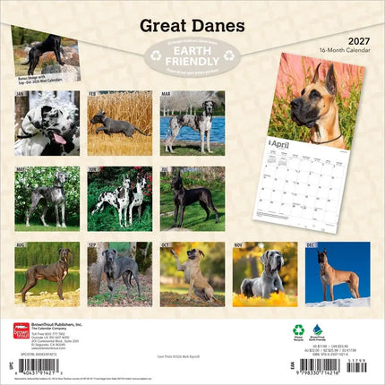 Browntrout Duitse Dog Kalender 2027