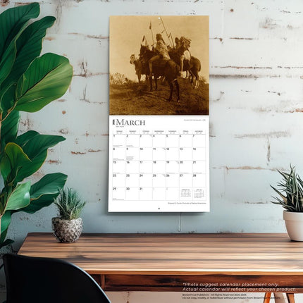 Browntrout Edward S. Curtis Portraits of Native Americans Kalender 2026