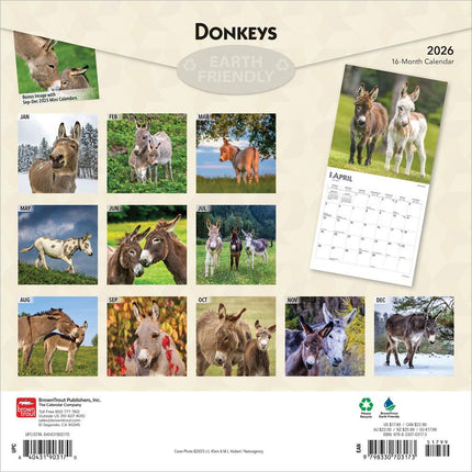 Browntrout Ezel Kalender 2026