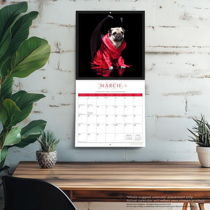 Browntrout Fantasy Pugs Kalender 2026