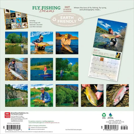 Browntrout Fly Fishing Dreams Kalender 2027