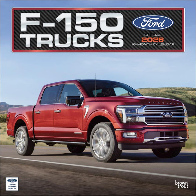 Browntrout Ford F150 Trucks Kalender 2026