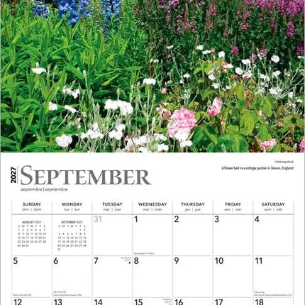 Browntrout Gardens Kalender 2027