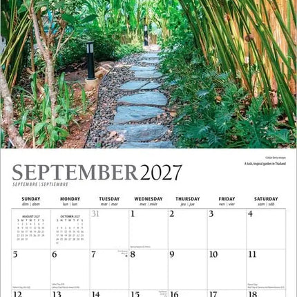 Browntrout Gorgeous Gardens Kalender 2027