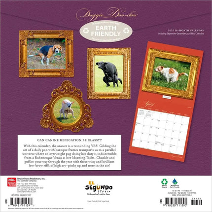 Browntrout Honden Doo Doo Kalender 2027