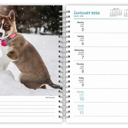 Browntrout I Love Puppies Agenda 2026