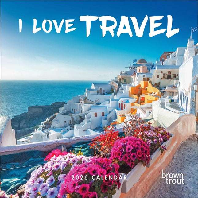 Browntrout I Love Travel Kalender 2026