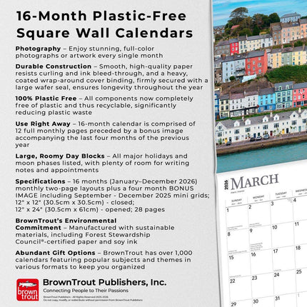 Browntrout Ierland / Ireland Kalender 2026