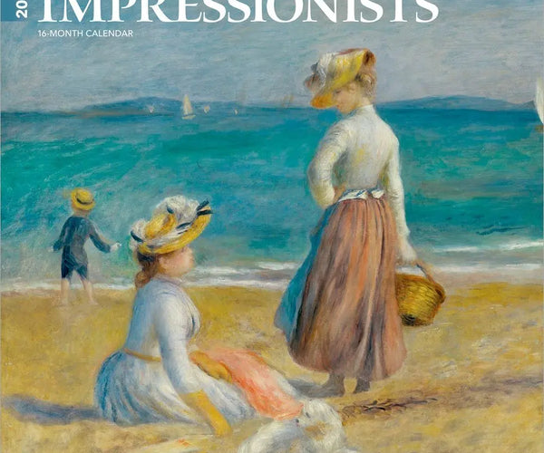 Impressionist Blooms 2026 Wall Calendar