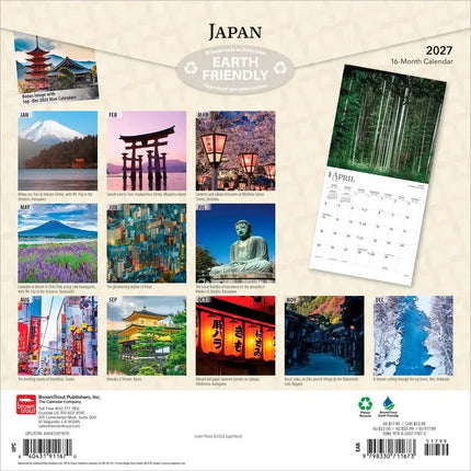 Browntrout Japan Kalender 2027