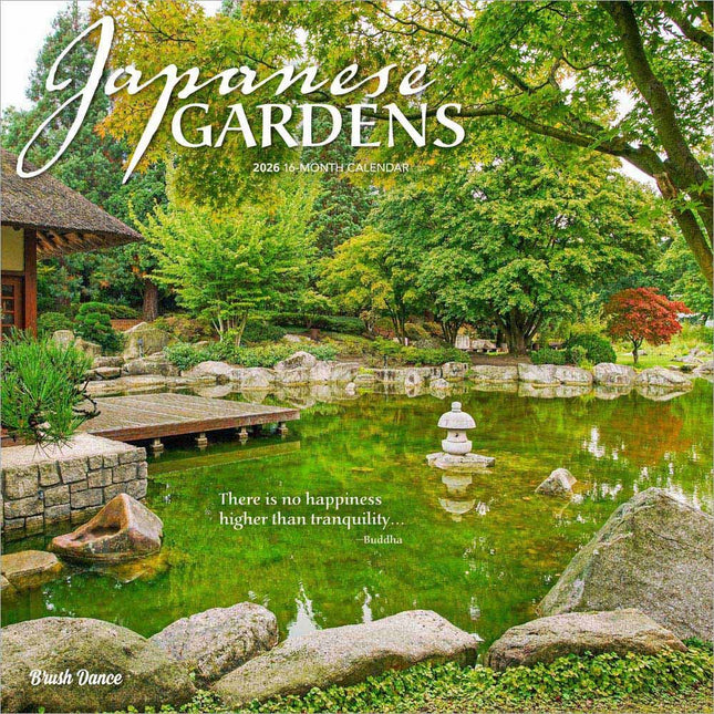 Browntrout Japanese Gardens Kalender 2026