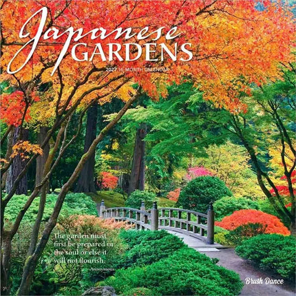 Browntrout Japanese Gardens Kalender 2027