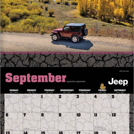 Browntrout Jeep Kalender 2026