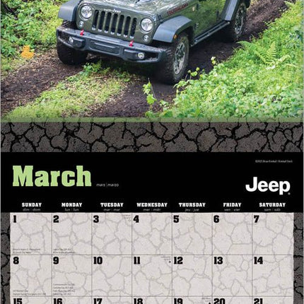 Browntrout Jeep Kalender 2026