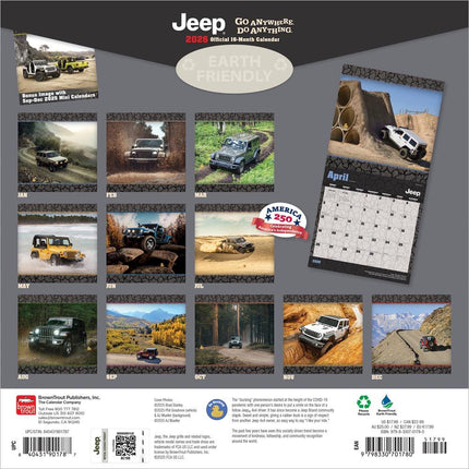 Browntrout Jeep Kalender 2026
