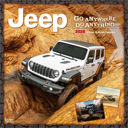 Browntrout Jeep Kalender 2026