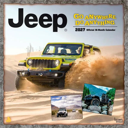 Browntrout Jeep Kalender 2027