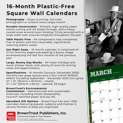 Browntrout John Wayne Kalender 2026