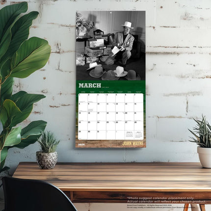 Browntrout John Wayne Kalender 2026