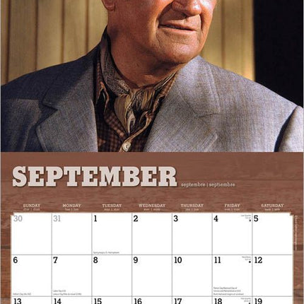Browntrout John Wayne Kalender 2026