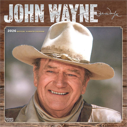 Browntrout John Wayne Kalender 2026
