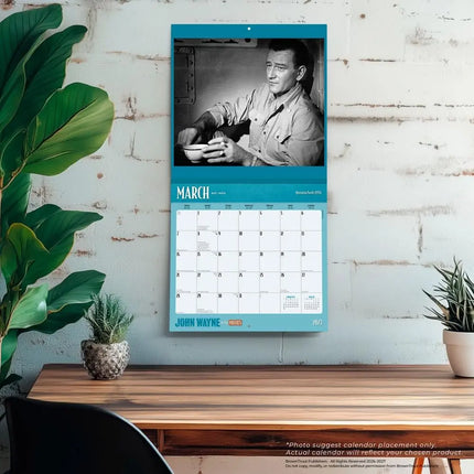 Browntrout John Wayne Movies Kalender 2027