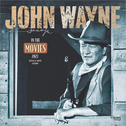 Browntrout John Wayne Movies Kalender 2027