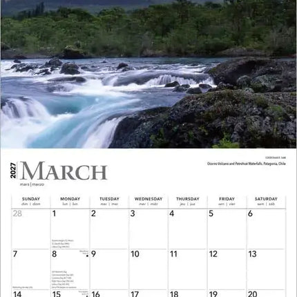 Browntrout Maan Kalender 2027