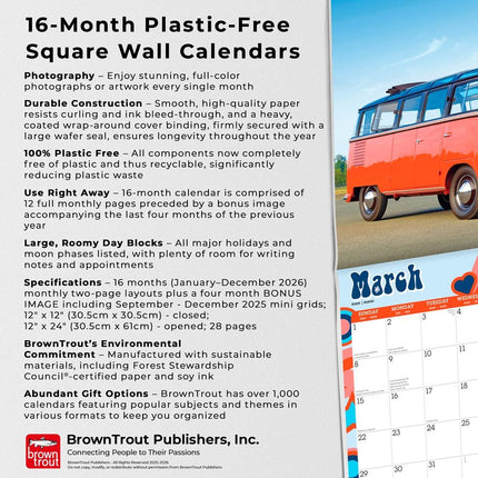 Browntrout Magic Bus Kalender 2026