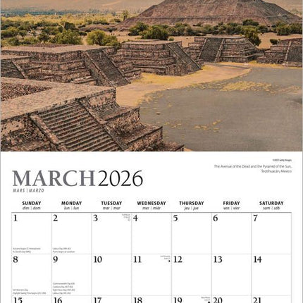 Browntrout Magic Places Kalender 2026