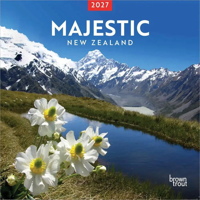 Browntrout Majestic New Zealand Kalender 2027