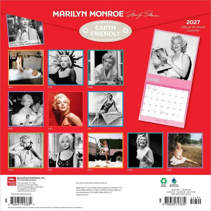 Browntrout Marilyn Monroe Kalender 2027