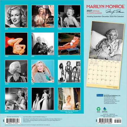 Browntrout Marilyn Monroe Kalender 2027