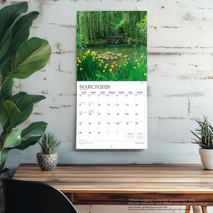Browntrout Monet's Tuin Kalender 2026