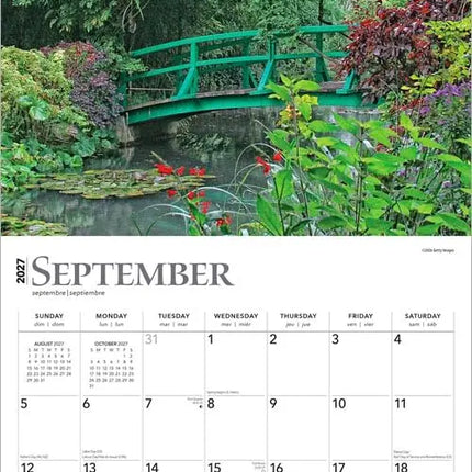 Browntrout Monet's Tuin Kalender 2027