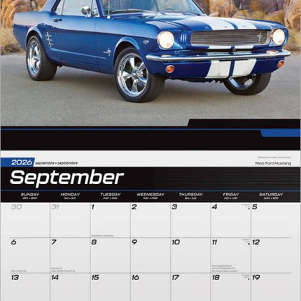 Browntrout Mustang Kalender 2026 Deluxe