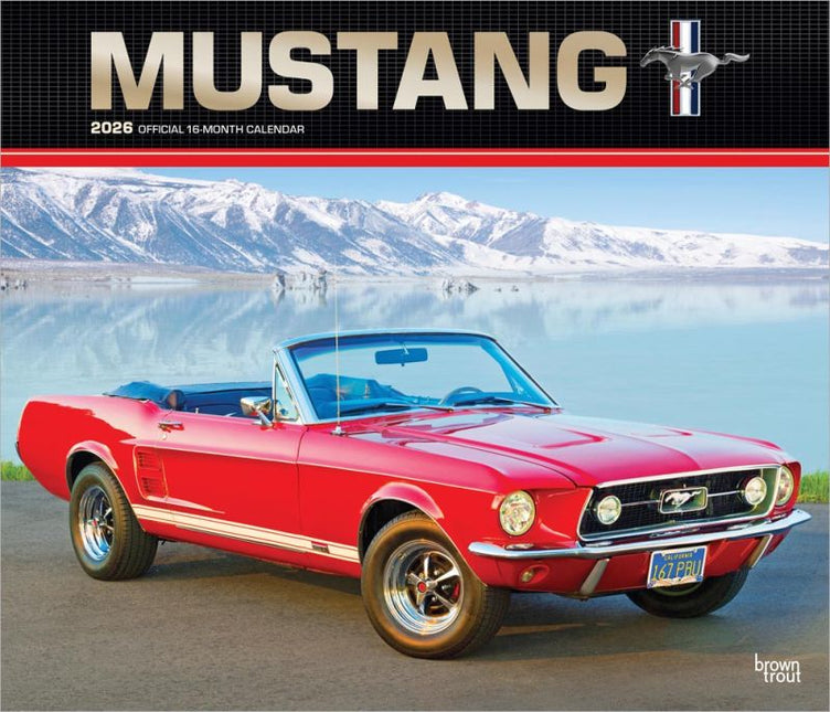 Browntrout Mustang Kalender 2026 Deluxe